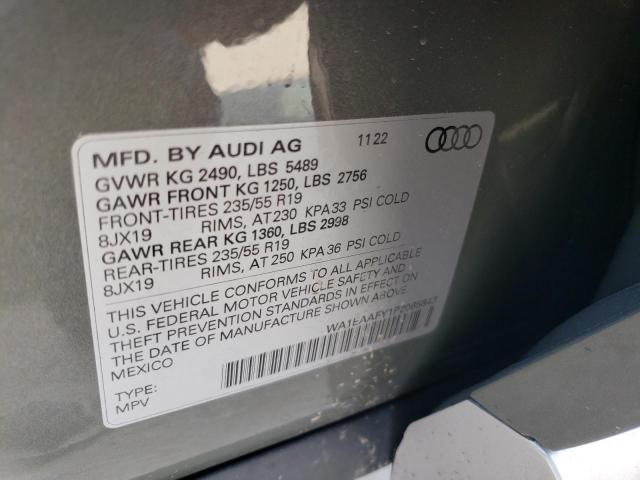 WA1EAAFY1P2065843 2023 AUDI Q5, photo no. 13