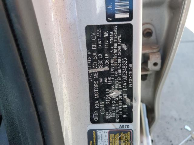 3KPFL4A79JE248325 KIA FORTE LX