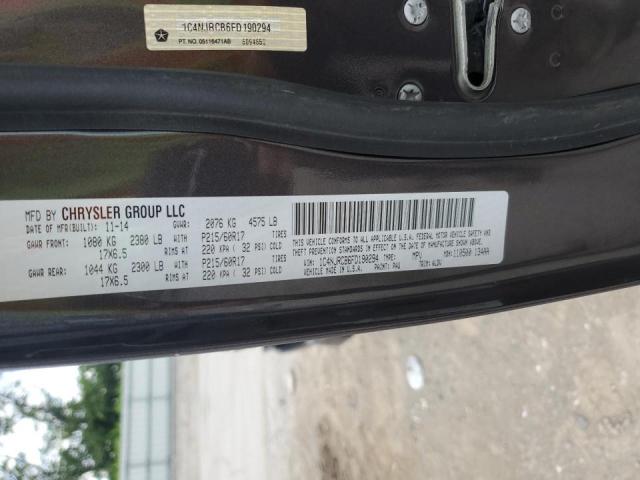 2015 JEEP PATRIOT LI 1C4NJRCB6FD190294