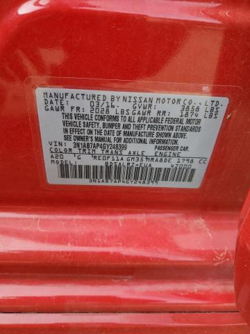 3N1AB7AP4GY248399 Nissan SENTRA S