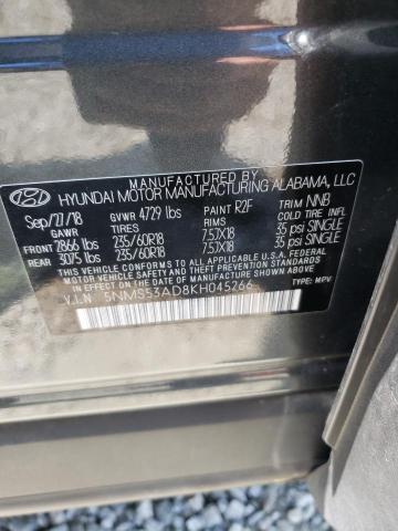 2019 HYUNDAI SANTA FE L - 5NMS53AD8KH045266