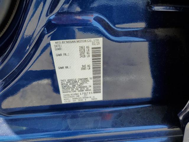 1N4BL4CV9KC170735 Nissan ALTIMA SR