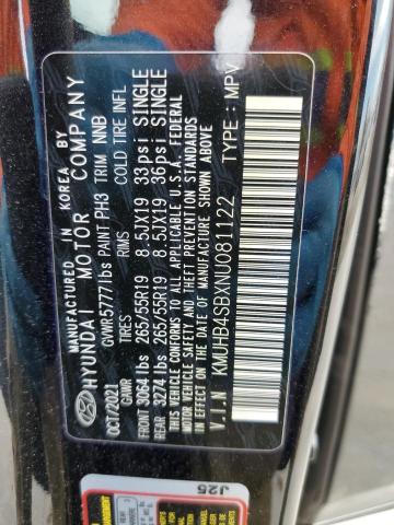 2022 GENESIS GV80 BASE KMUHB4SBXNU081122