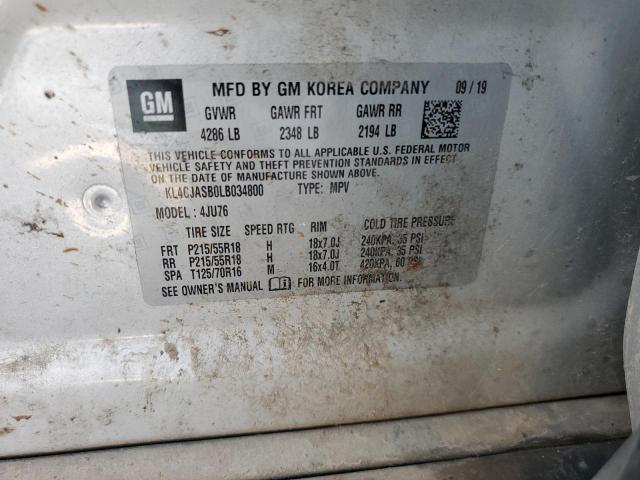 KL4CJASB0LB034800 Buick Encore Preferred