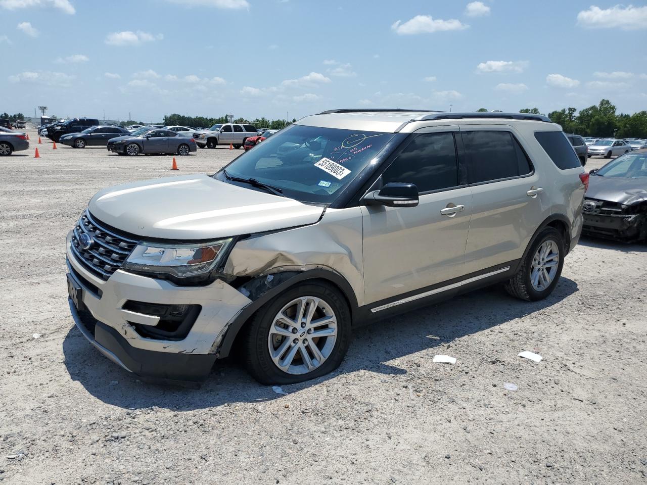 1FM5K7D80HGD86118 2017 Ford Explorer Xlt