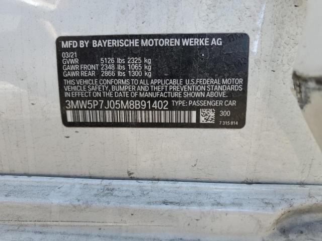 2021 BMW 330E - 3MW5P7J05M8B91402