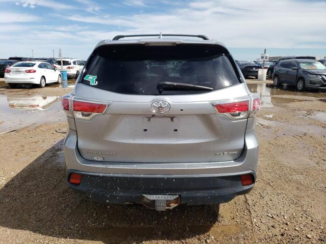 VIN 5TDJKRFHXES031339 2014 Toyota Highlander, Xle no.6