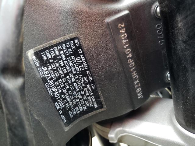 2023 KAWASAKI ZX636 K - JKBZXJH10PA017042