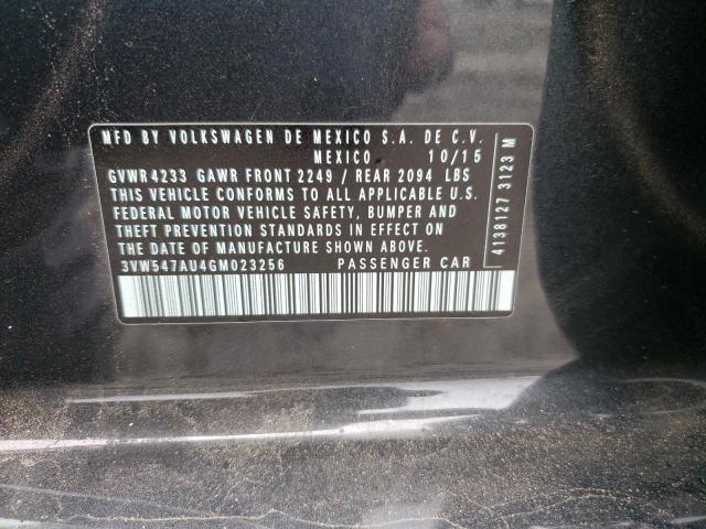 2016 VOLKSWAGEN GTI S/SE - 3VW547AU4GM023256