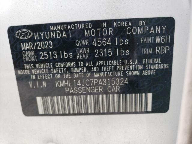2023 HYUNDAI SONATA N L - KMHL14JC7PA315324