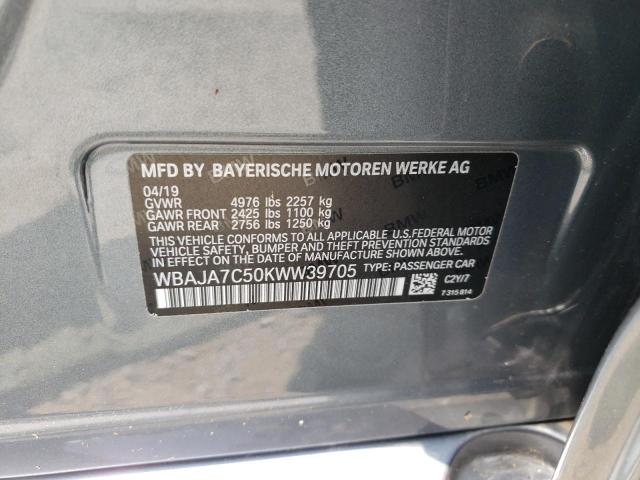 2019 BMW 530 XI - WBAJA7C50KWW39705