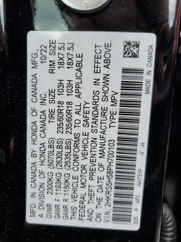 2023 HONDA CR-V SPORT - 2HKRS5H58PH700103