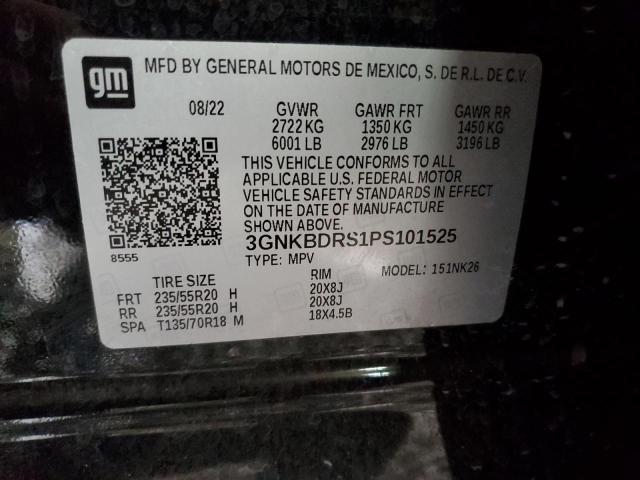 2023 CHEVROLET BLAZER 3LT - 3GNKBDRS1PS101525