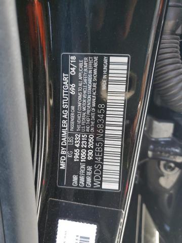 WDDSJ4EB5JN683458 Mercedes-Benz CLA 250