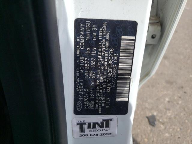 KMHCT4AE0FU880278 Hyundai ACCENT GLS
