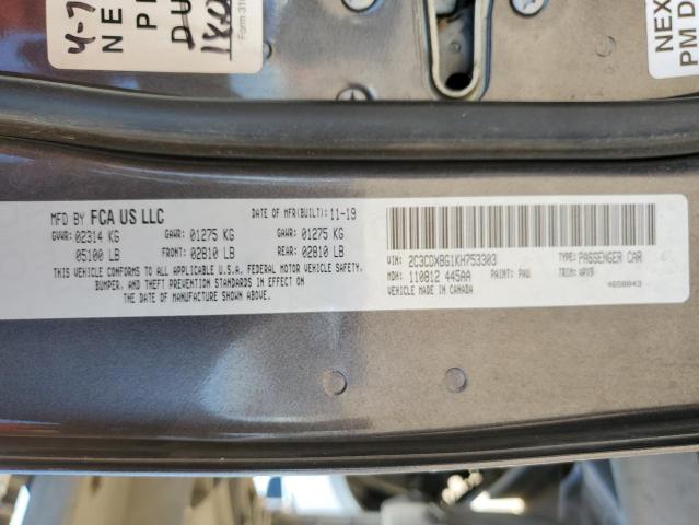 2C3CDXBG1KH753303 Dodge Charger Sxt