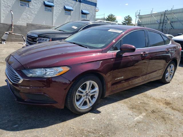 3FA6P0LUXJR166523 2018 FORD FUSION, photo no. 1