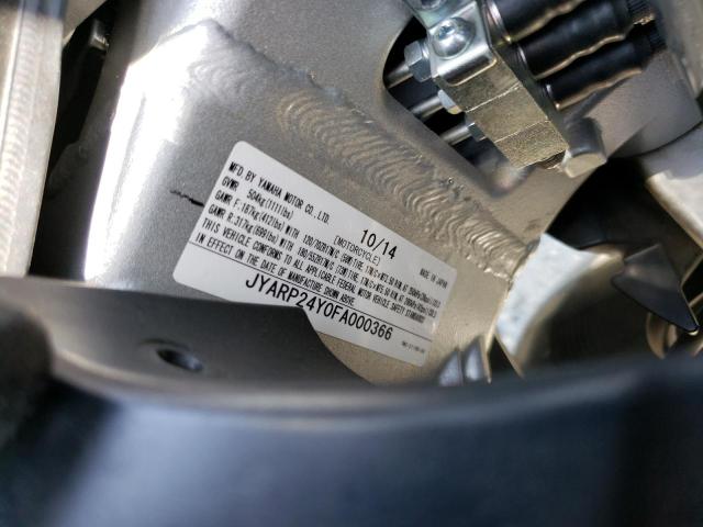 2015 YAMAHA FJR1300 AC JYARP24Y0FA000366