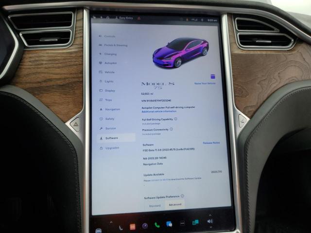 5YJSA1E11HF203246 Tesla MODEL S