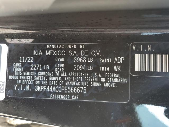 3KPF44AC0PE566675 KIA FORTE GT