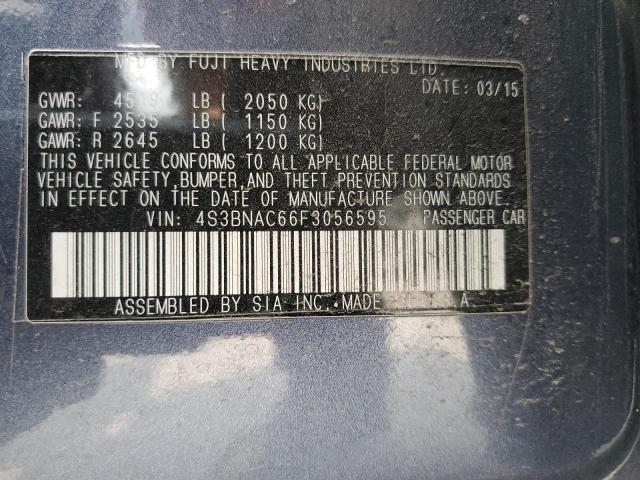 4S3BNAC66F3056595 Subaru Legacy 2.5i Premium