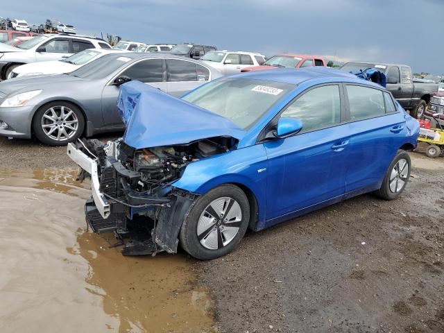 2018 HYUNDAI IONIQ BLUE - KMHC65LC3JU091270