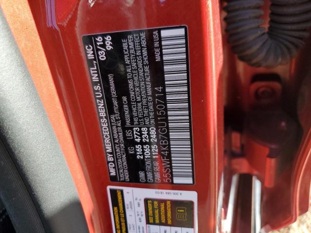 55SWF4KB7GU150714 Mercedes-Benz C 300 4matic