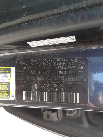 KNAGM4A70F5636044 KIA Optima Lx