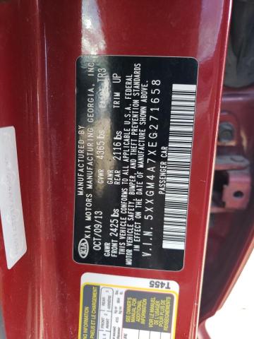 5XXGM4A7XEG271658 KIA Optima Lx