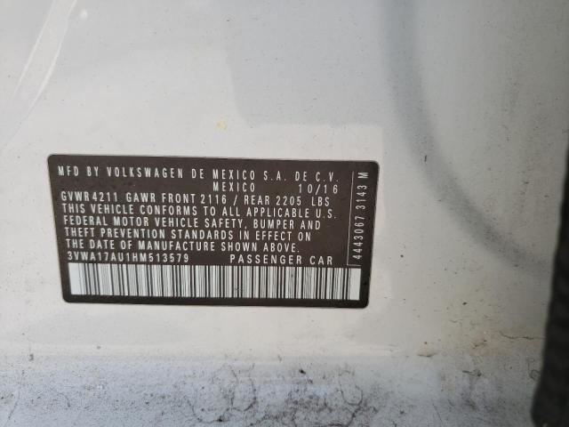 2017 VOLKSWAGEN GOLF SPORT - 3VWA17AU1HM513579