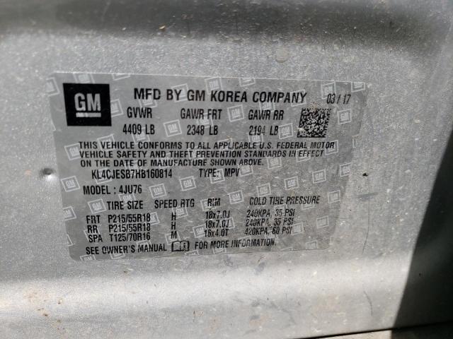 KL4CJESB7HB160814 Buick Encore Preferred