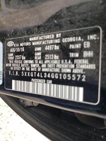 5XXGT4L34GG105572 KIA Optima Lx