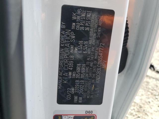 KNDCB3LC1N5547772 KIA NIRO LX