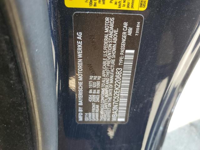 WBA3N7C52EK220683 BMW 428 I