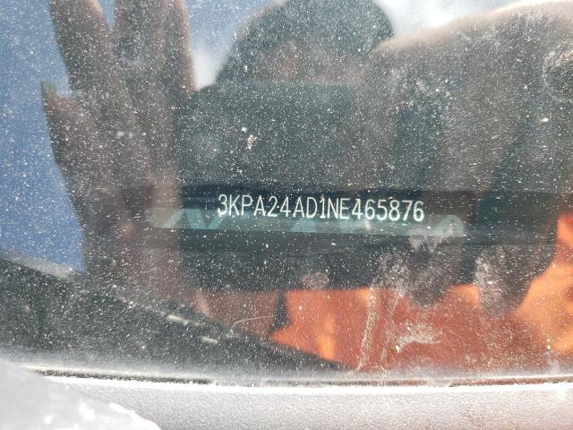 3KPA24AD1NE465876 KIA RIO LX