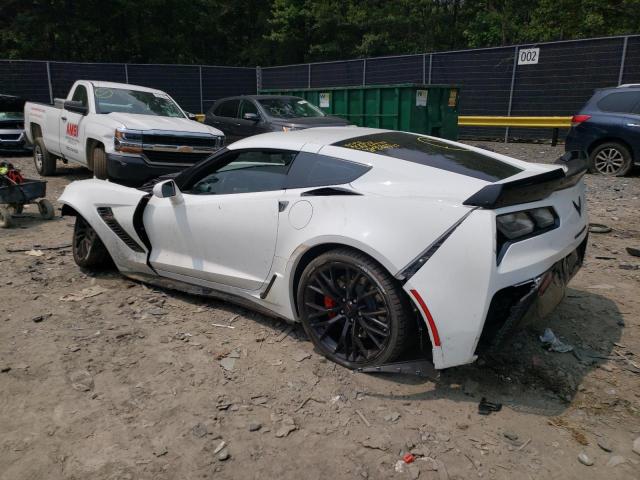 CHEVROLET CORVETTE Z 2019 white  gas 1G1YN2D60K5606363 photo #3