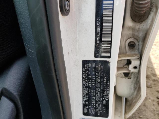 KNADM4A33G6633571 KIA RIO LX