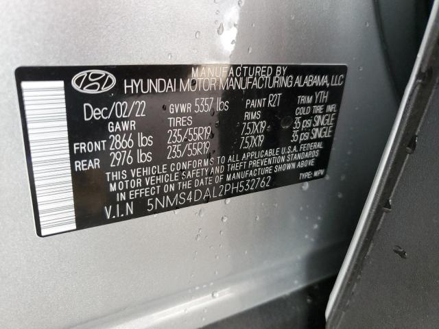 2023 HYUNDAI SANTA FE L - 5NMS4DAL2PH532762