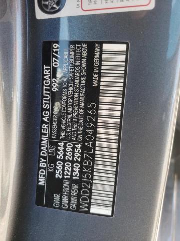 2020 MERCEDES-BENZ CLS 450 4M - WDD2J5KB7LA049265