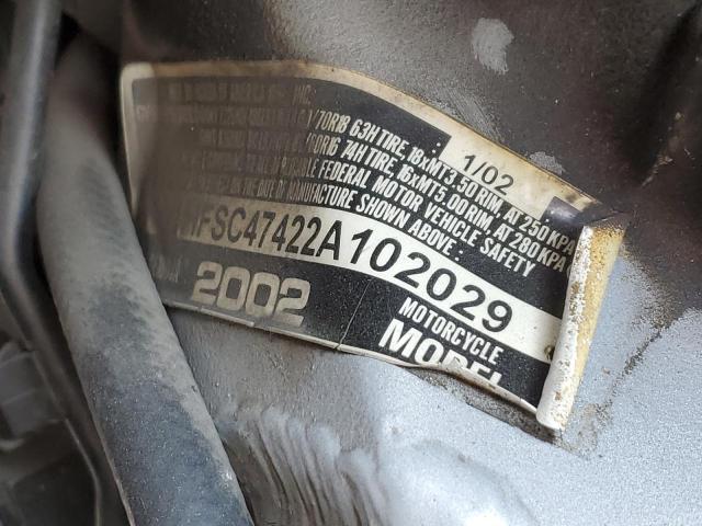 2002 HONDA GL1800 A 1HFSC47422A102029