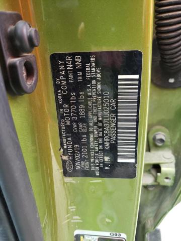 2020 HYUNDAI VENUE SEL - KMHRC8A37LU025010