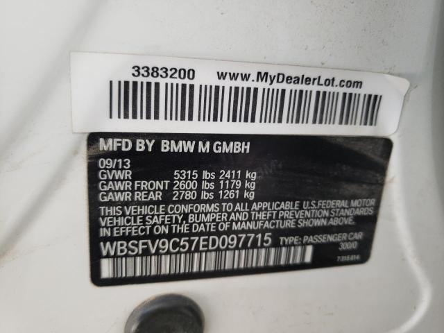 WBSFV9C57ED097715 BMW M5