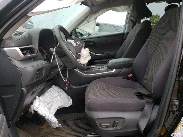 VIN 5TDCZRBH1LS024559 2020 Toyota Highlander, L no.7