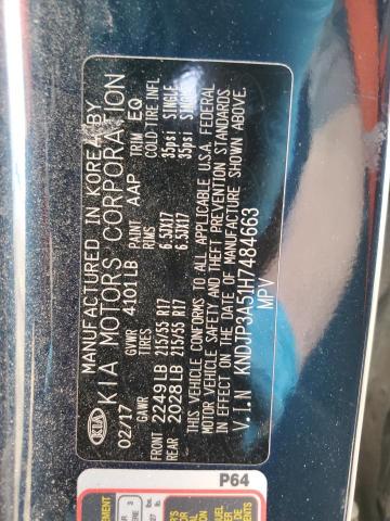 KNDJP3A51H7484663 KIA SOUL +