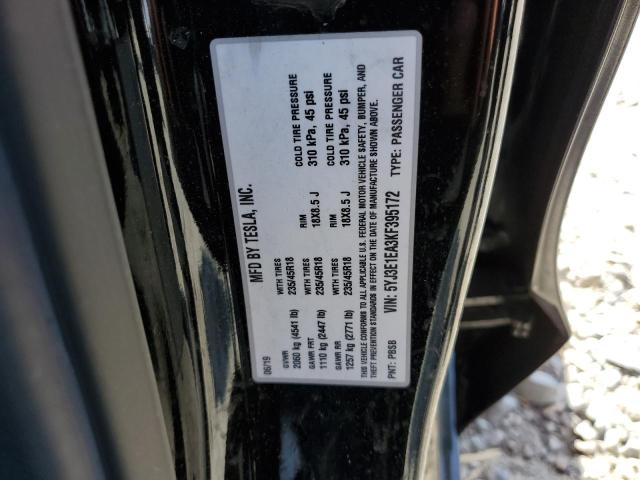 5YJ3E1EA3KF395172 Tesla MODEL 3