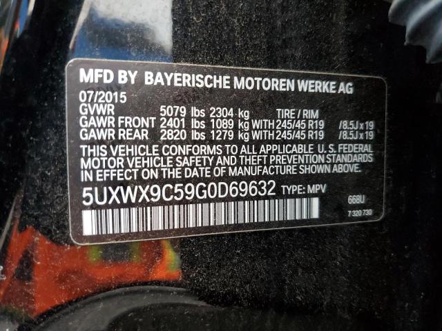 5UXWX9C59G0D69632 2016 BMW X3, photo no. 14