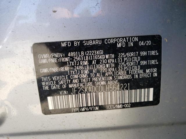 JF2SKADC0LH564221 Subaru Forester