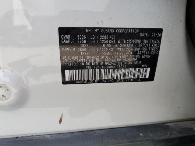 4S4BTGLD8M3135072 Subaru Outback Onyx Edition Xt