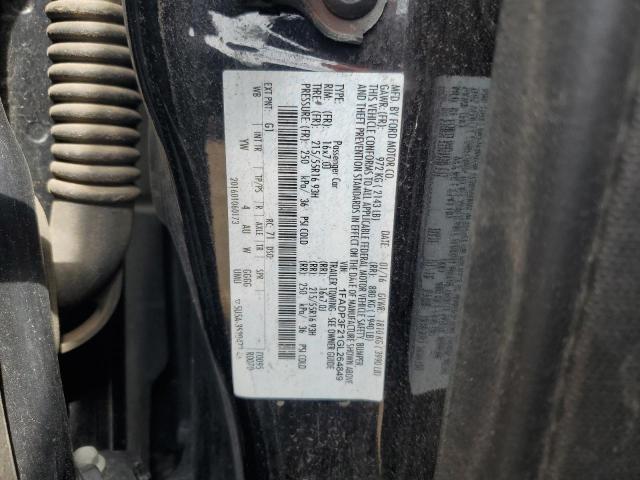 1FADP3F21GL264849 Ford FOCUS SE