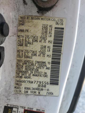 1N6BD0CT9GN779556 Nissan FRONTIER S